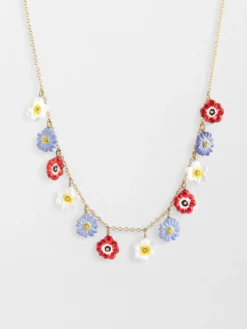 Anemone Flower Necklace>NACH BIJOUX Sale