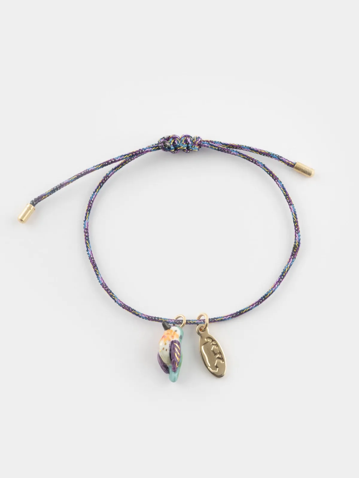 Anna's hummingbird cord bracelet>NACH BIJOUX Outlet