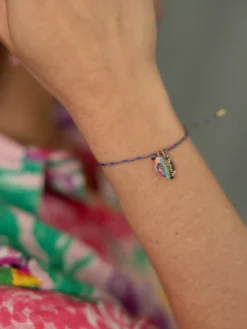 Anna's hummingbird cord bracelet>NACH BIJOUX Outlet