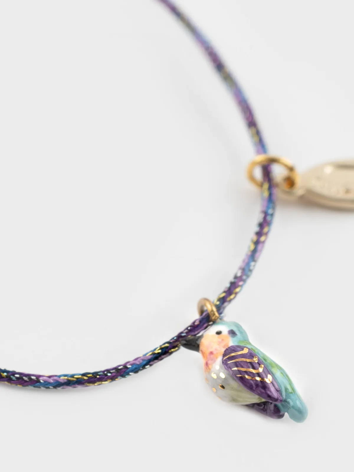 Anna's hummingbird cord bracelet>NACH BIJOUX Outlet
