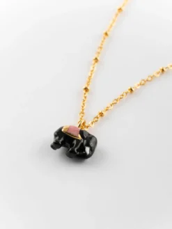 Asian elephant necklace>NACH BIJOUX Discount
