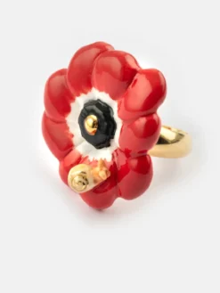 Bague anémone rouge><noscript><img width=