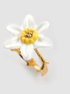 Bague branches Jonquille><noscript><img width=