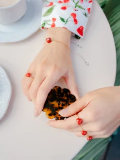 Bague cœur - Chérie Cherry>NACH BIJOUX Discount