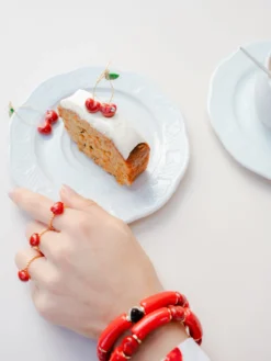 Bague cœur - Chérie Cherry><noscript><img width=