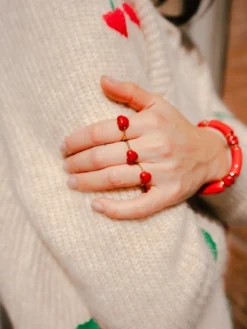 Bague cœur - Chérie Cherry><noscript><img width=