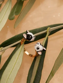 Bague FaceToFace bouledogue><noscript><img width=