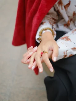 Bague FaceToFace cœur et guépard - Premier amour><noscript><img width=