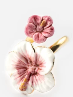 Bague FaceToFace hibiscus><noscript><img width=