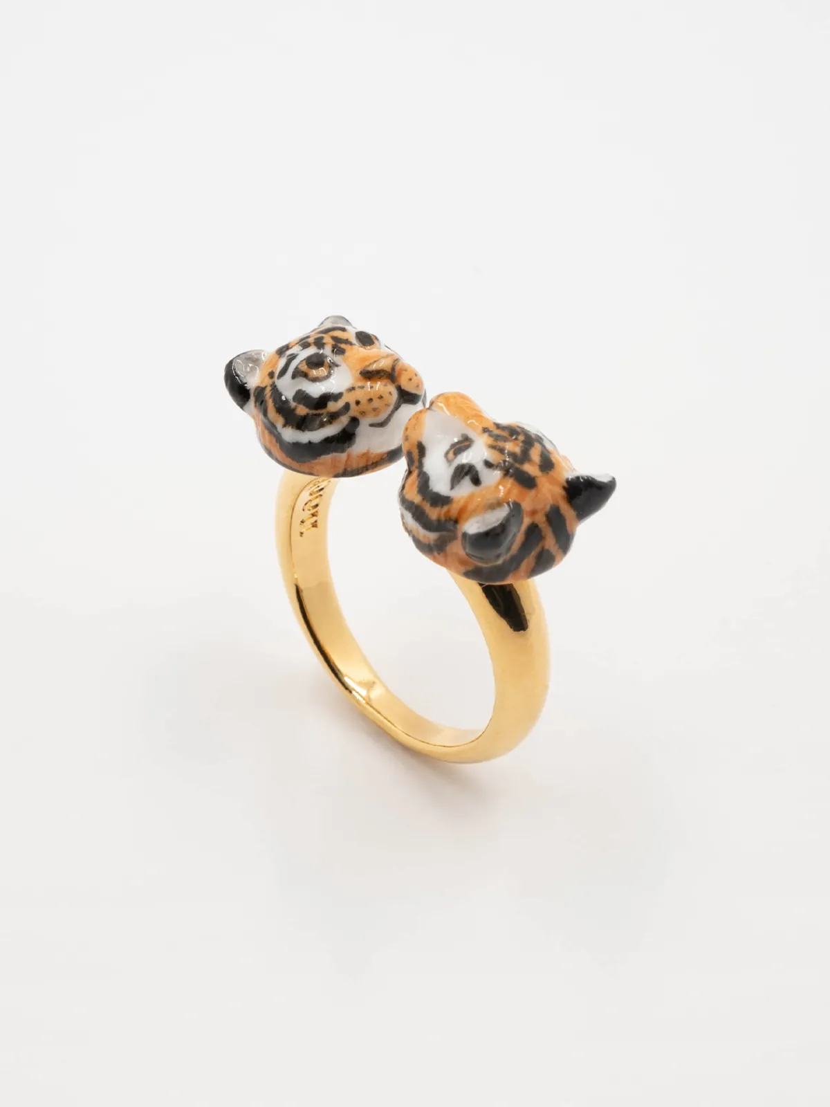 Bague FaceToFace tigre>NACH BIJOUX New
