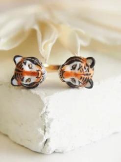 Bague FaceToFace tigre><noscript><img width=