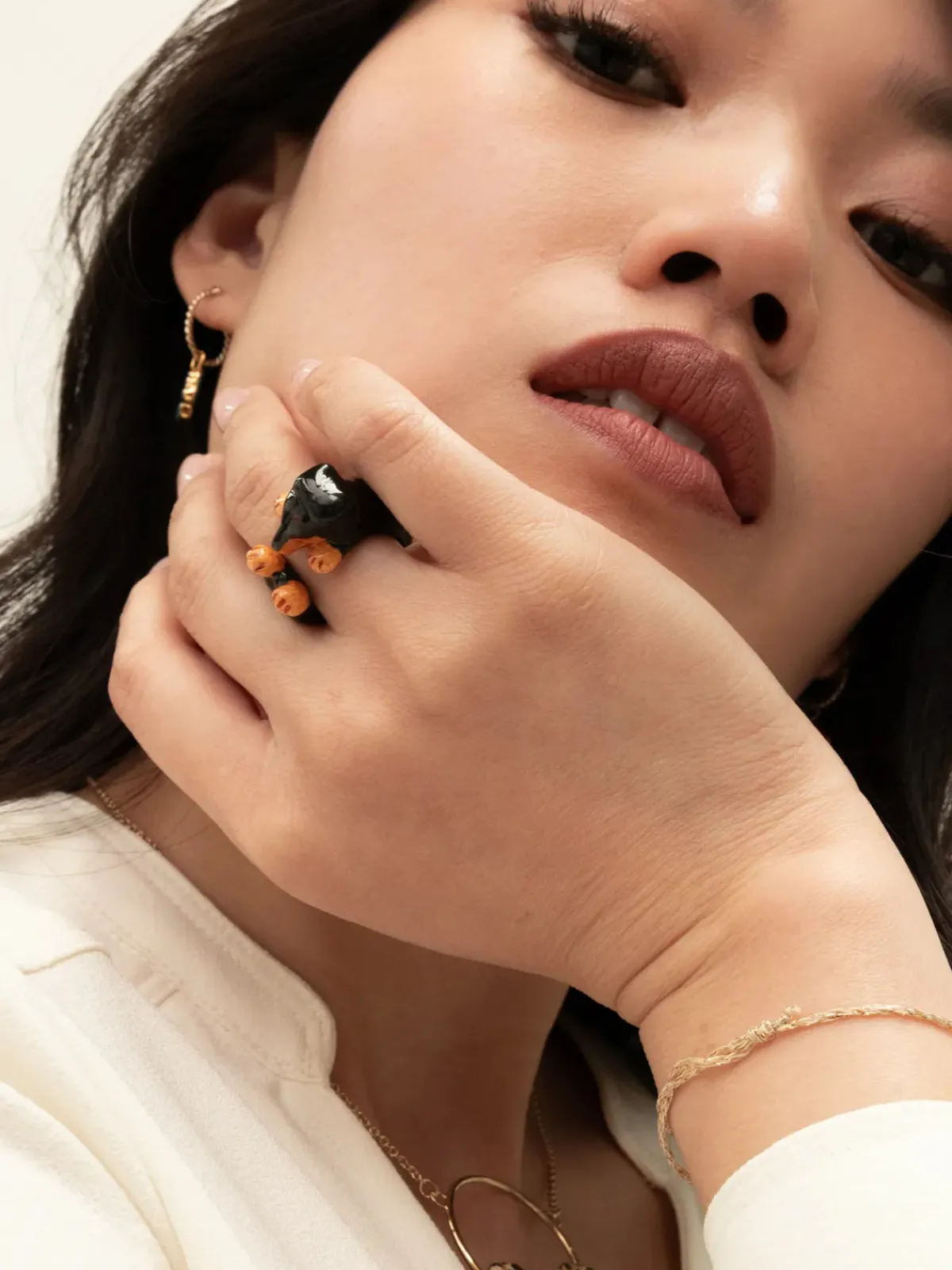 Bague Mochi - Le Teckel>NACH BIJOUX Online