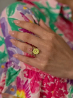 Bague spirale à fleurs>NACH BIJOUX Outlet