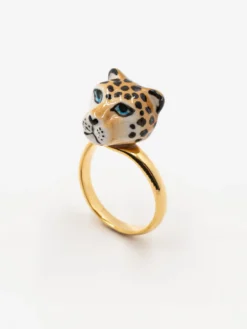 Bague tête de léopard>NACH BIJOUX Sale