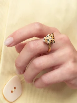 Bague tête de léopard>NACH BIJOUX Sale