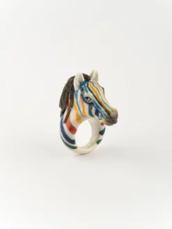 Bague zèbre coloré>NACH BIJOUX Best