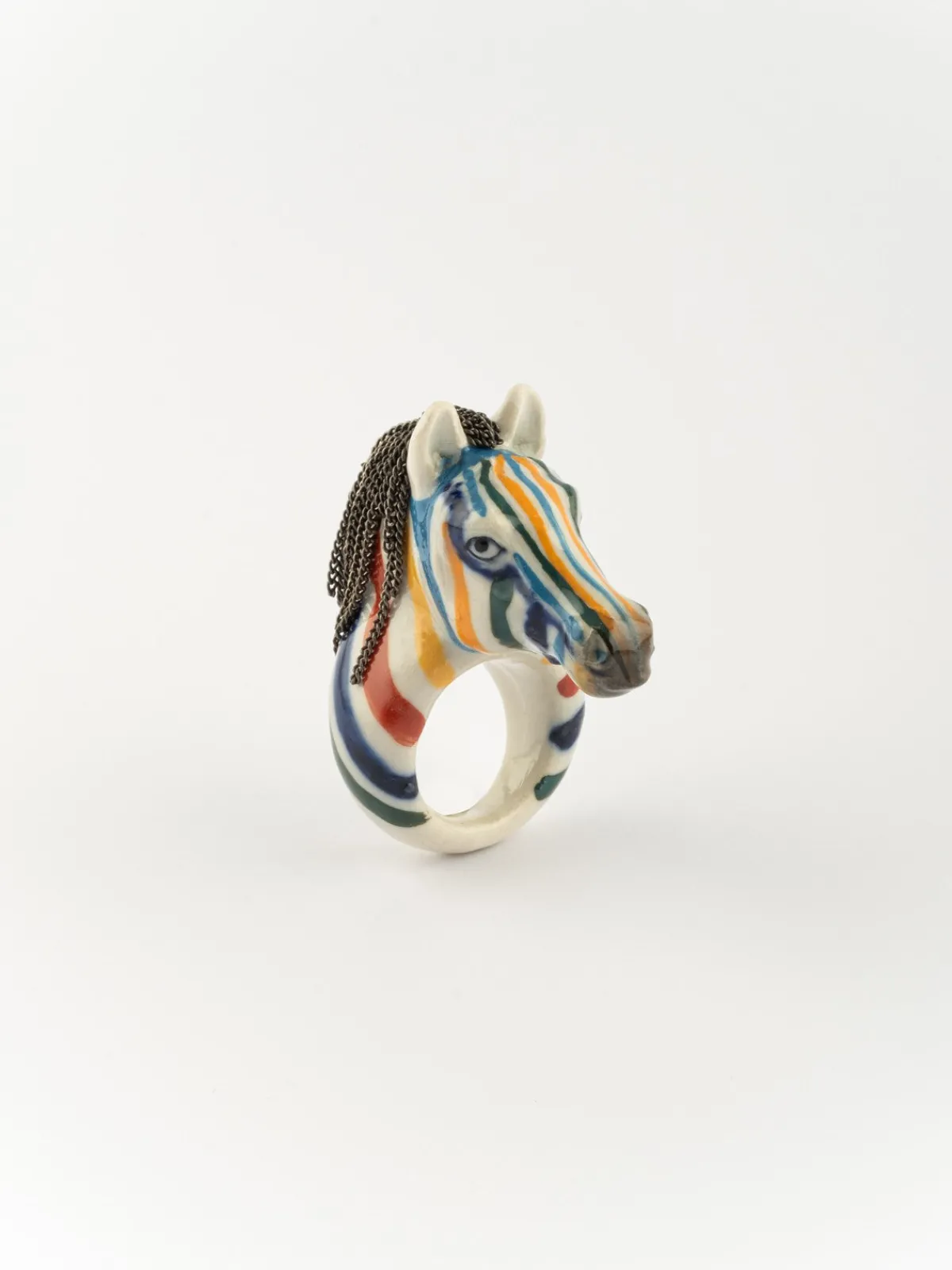 Bague zèbre coloré>NACH BIJOUX Best