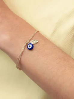 Blue eye bracelet - Lucky you>NACH BIJOUX
