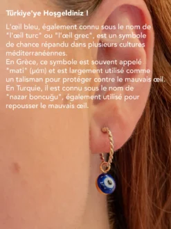 Blue eye bracelet - Lucky you><noscript><img width=