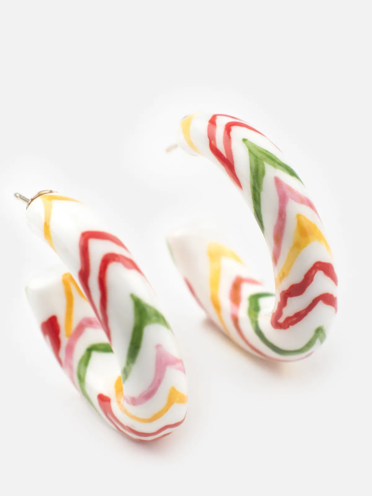 Boucles d’oreilles créoles Crazy Tiger>NACH BIJOUX New