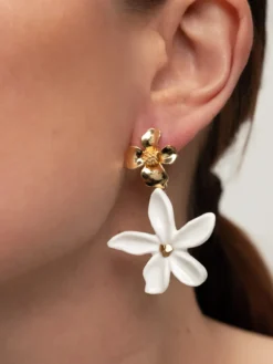 Boucles d'oreilles jasmin - Jasmin et moi>NACH BIJOUX Outlet