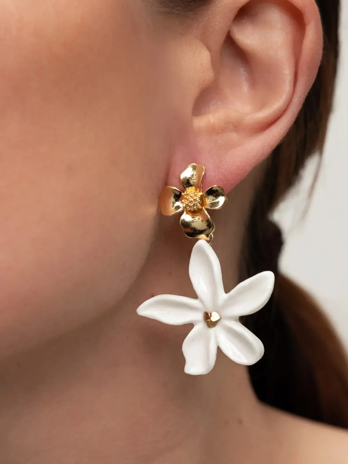 Boucles d'oreilles jasmin - Jasmin et moi>NACH BIJOUX Outlet