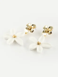 Boucles d'oreilles jasmin - Jasmin et moi><noscript><img width=