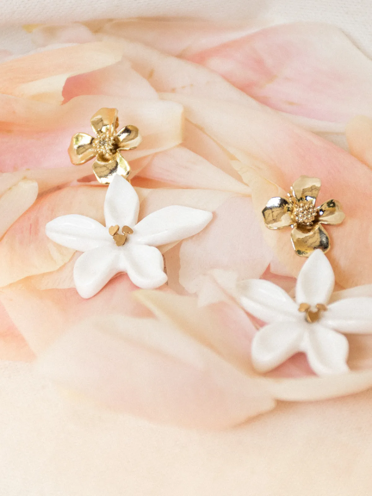 Boucles d'oreilles jasmin - Jasmin et moi>NACH BIJOUX Outlet