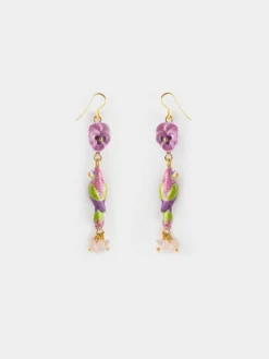 Boucles d'oreilles Mi-figue mi-fleur>NACH BIJOUX Best