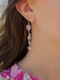 Boucles d'oreilles Mi-figue mi-fleur>NACH BIJOUX Best