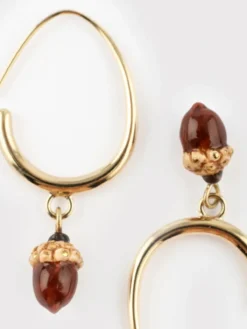 Boucles d'oreilles pendantes gland><noscript><img width=