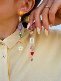 Boucles d'oreilles pendantes Candy><noscript><img width=