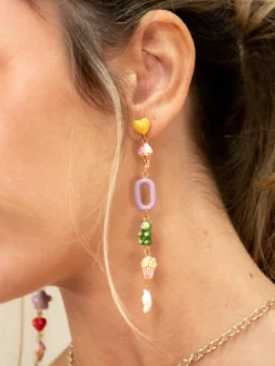 Boucles d'oreilles pendantes Candy><noscript><img width=