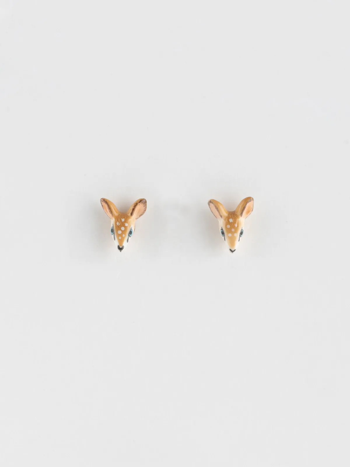 Boucles d'oreilles puces - Biche>NACH BIJOUX