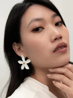 Boucles d'oreilles puces - Jasmin et moi><noscript><img width=