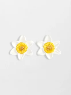 Boucles d'oreilles puces - Jonquille>NACH BIJOUX Outlet