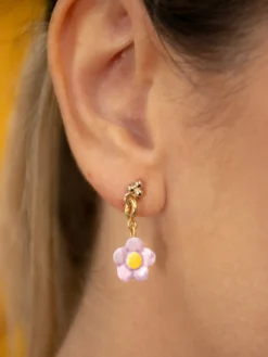Boucles d'oreilles puces personnalisable - Mix and Match>NACH BIJOUX Best