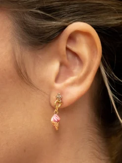 Boucles d'oreilles puces personnalisable - Mix and Match><noscript><img width=