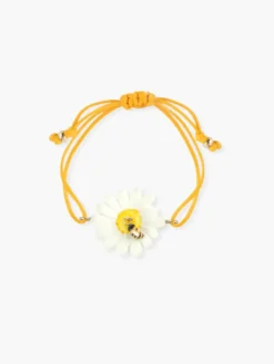 Bracelet cordon marguerite et abeille>NACH BIJOUX Discount