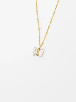Butterfly necklace>NACH BIJOUX New