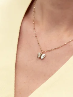 Butterfly necklace>NACH BIJOUX New