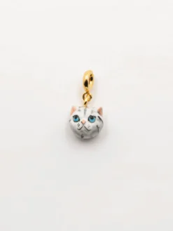Cat head charm>NACH BIJOUX New