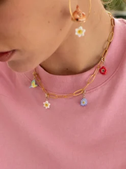 Charm's blue anemone flower>NACH BIJOUX Best