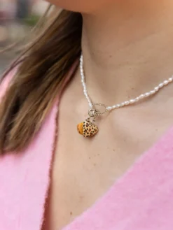 Charm's cœur léopard>NACH BIJOUX Outlet
