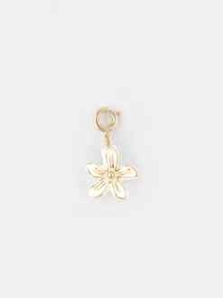 Charm's fleur d'Erine blanche>NACH BIJOUX Clearance