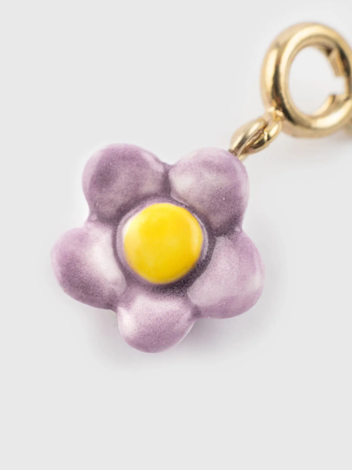 Charm's purple flower>NACH BIJOUX Best