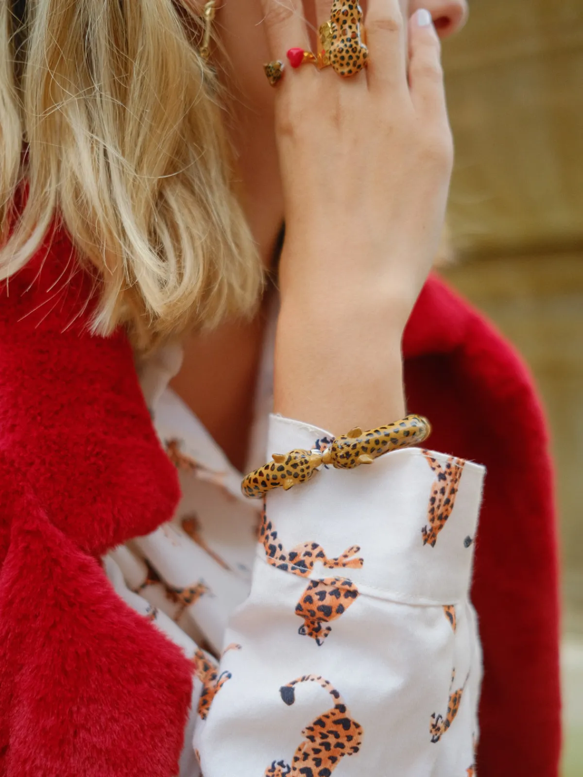 Cheetah Kiss Bracelet - First Love>NACH BIJOUX Sale