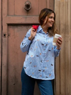Chemise Oversize rayée - Comme Chiens et Chats>NACH BIJOUX New
