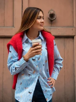 Chemise Oversize rayée - Comme Chiens et Chats>NACH BIJOUX New