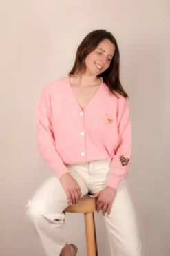 Chocolate cardigan>NACH BIJOUX Online